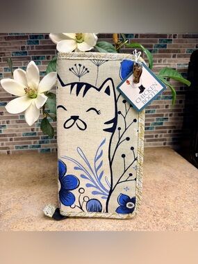 NWT Chicken Boots Big Kitty crochet hook case holder